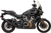 BASSANI XHAUST 4" Stainless Steel Slip-On Exhaust - Black 1P187SSB - Team Dream Rides
