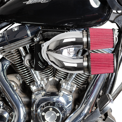 S&S CYCLE Tuned Induction Air Cleaner Kit - Chrome 170-0636A - Team Dream Rides