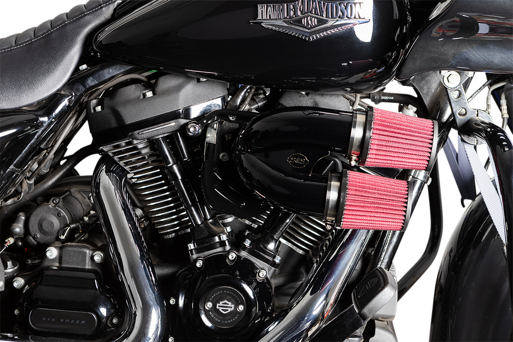 S&S CYCLE Tuned Induction Air Cleaner Kit - Gloss Black 170-0567A - Team Dream Rides