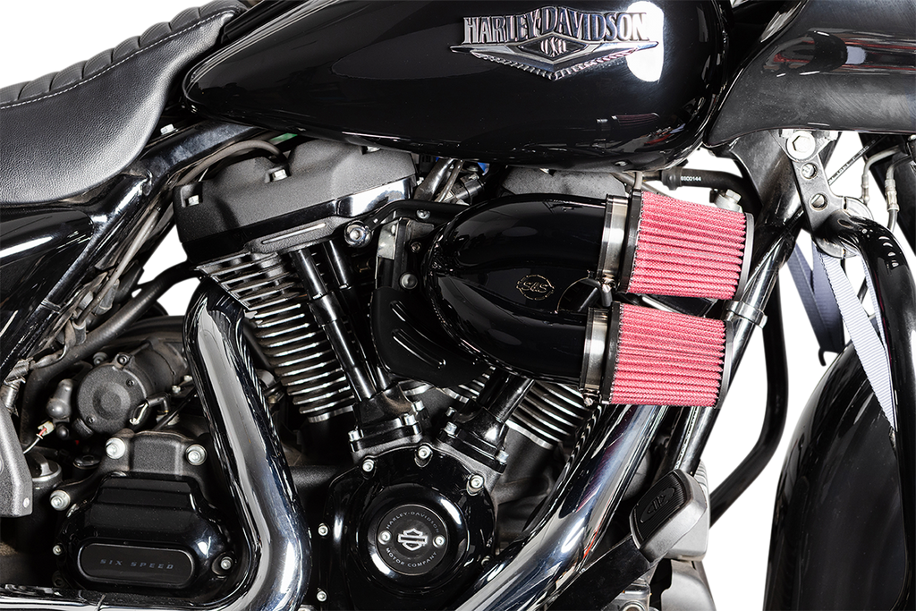 S&S CYCLE Tuned Induction Air Cleaner Kit - Gloss Black 170-0567A - Team Dream Rides