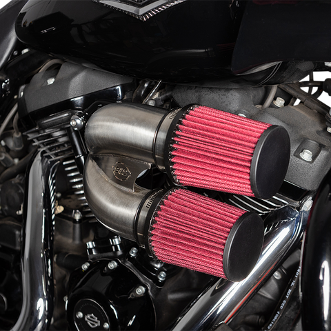 S&S CYCLE Tuned Induction Air Cleaner Kit - Stainless Steel 170-0565A - Team Dream Rides