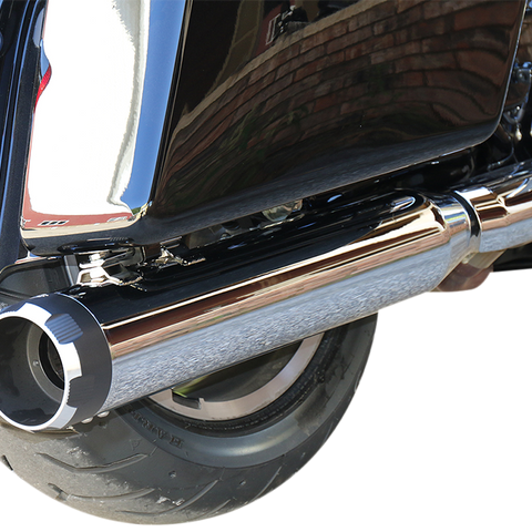 S&S CYCLE Mufflers - Chrome - Chrome Thruster MK45 Slip-On Mufflers — Thruster - Team Dream Rides
