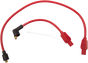 SUMAX Spark Plug Wires - Red - FLT/XL 8mm Custom-Fit Spark Plug Wire Kit - Team Dream Rides