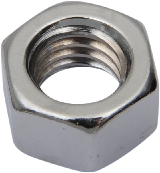 DRAG SPECIALTIES 5/16"-24 Chrome Hex Nut Hex Nuts - Team Dream Rides