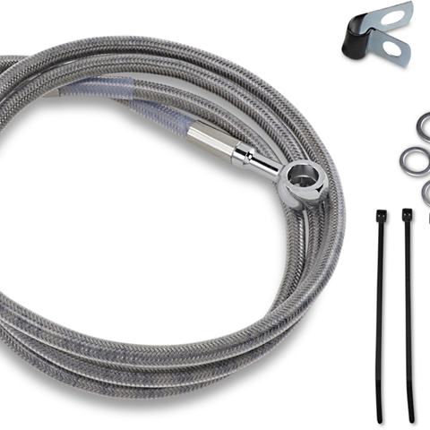 DRAG SPECIALTIES Brake Line - Front - +8