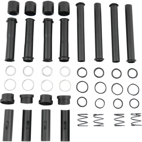 DRAG SPECIALTIES Pushrod Tube Kit - Black - XL Pushrod Tube Kit - Team Dream Rides