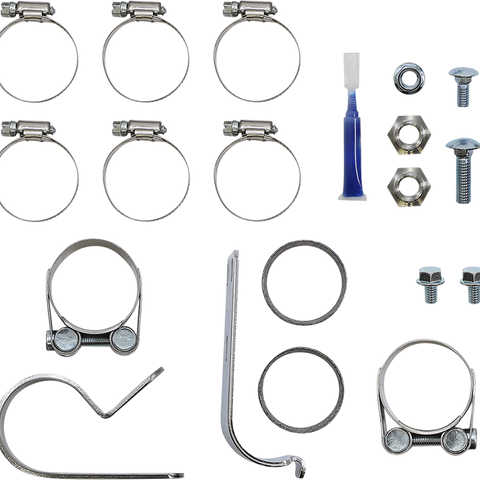 S&S CYCLE El Dorado Dual Exhaust System - Chrome - Black Tracer 550-0678B - Team Dream Rides