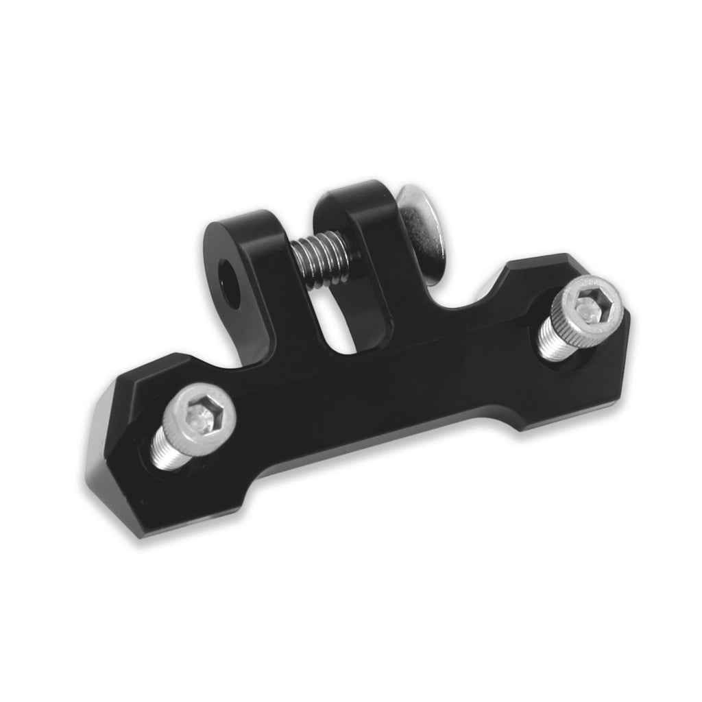 KRAUS ISOLATED RISER TOP GAUGE MOUNT - Black Anodized - Team Dream Rides