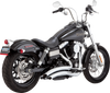 VANCE & HINES Big Radius Exhaust System - Chrome 23371 - Team Dream Rides
