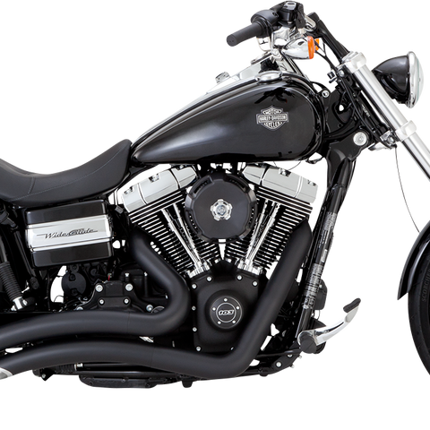 VANCE & HINES Big Radius Exhaust System - Black 43371 - Team Dream Rides