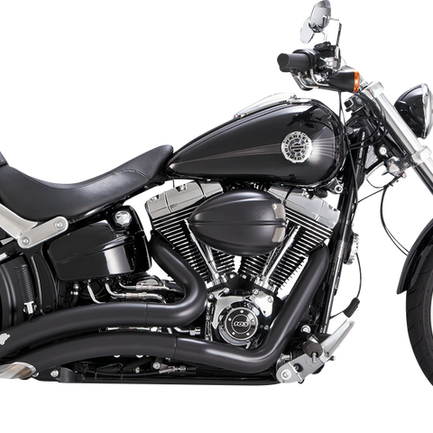 VANCE & HINES Big Radius Exhaust System - Black 46365 - Team Dream Rides