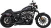 VANCE & HINES Big Radius Exhaust System - Black 46367 - Team Dream Rides