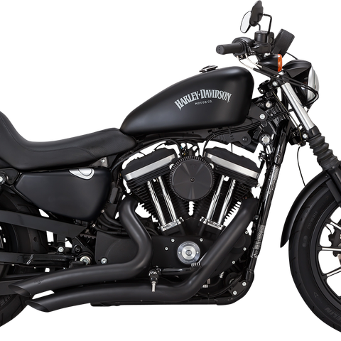 VANCE & HINES Big Radius Exhaust System - Black 46367 - Team Dream Rides