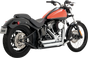 VANCE & HINES Shortshots Staggered Exhaust System - Chrome 17325 - Team Dream Rides