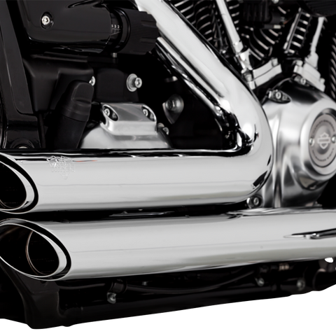 VANCE & HINES Shortshots Staggered Exhaust System - Chrome 17335 - Team Dream Rides