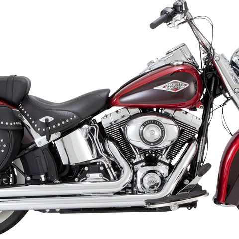 VANCE & HINES Big Shots Long Exhaust System - Chrome 17323 - Team Dream Rides