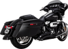 VANCE & HINES Big Radius Exhaust System - Black 46373 - Team Dream Rides