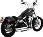 VANCE & HINES Big Shots Staggered Exhaust System - Chrome 17338 - Team Dream Rides