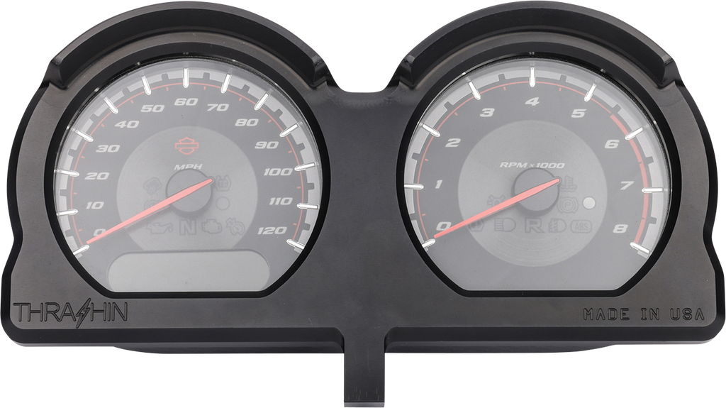 THRASHIN SUPPLY CO. Gauge Relocation Kit - Black TSC-2707-1 - Team Dream Rides