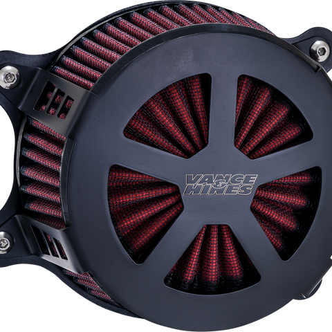 VANCE & HINES VO2 Radiant V Air Intake - Black Ceramic 41466 - Team Dream Rides