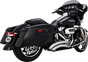 VANCE & HINES Big Radius Exhaust System - Chrome 26373 - Team Dream Rides
