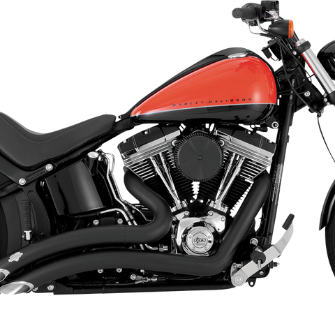VANCE & HINES Big Radius Exhaust System - Black 46369 - Team Dream Rides