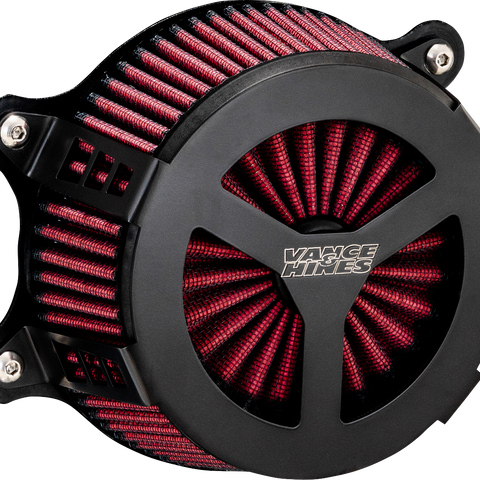 VANCE & HINES VO2 Radiant III Air Intake - Ceramic Black 41457 - Team Dream Rides