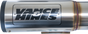 VANCE & HINES Hi-Output RR Exhaust System - Brushed 27321 - Team Dream Rides