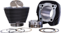 S&S CYCLE 136" Big Bore Cylinder Kit - Black/Highlighted Fins - M8 910-0848 - Team Dream Rides