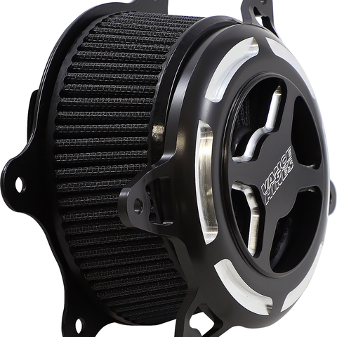 VANCE & HINES VO2 X Air Intake - Black Contrast 42345 - Team Dream Rides