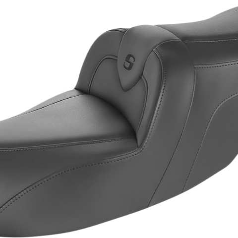SADDLEMEN RoadSofa* Seat - Without Backrest - Black W/Black Stitching 897-07-187 - Team Dream Rides