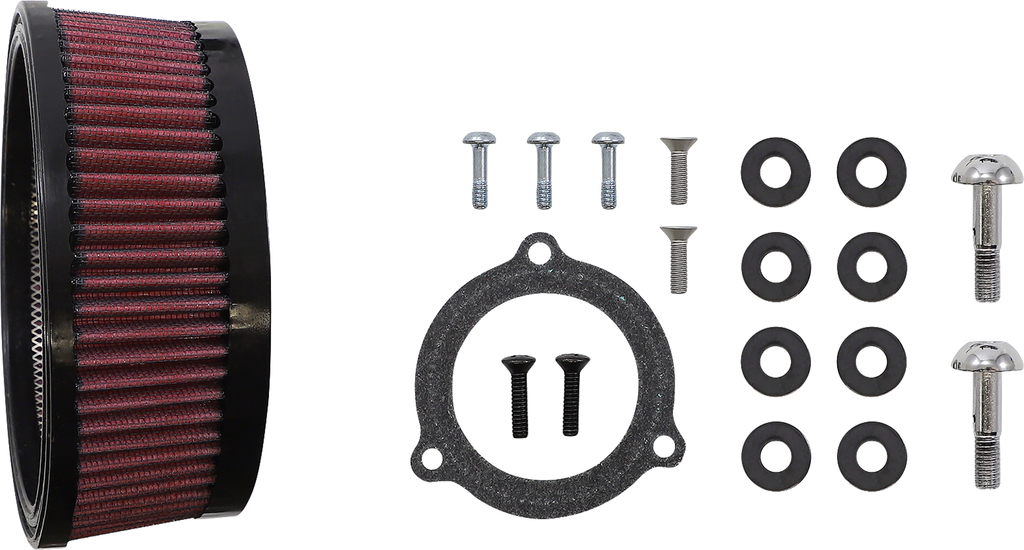 S&S CYCLE Air Stinger Stealth Air Cleaner Kit - Black 170-0720A - Team Dream Rides