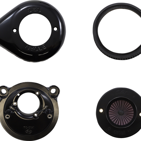 S&S CYCLE Air Stinger Stealth Air Cleaner Kit - Black 170-0726A - Team Dream Rides