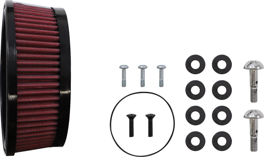S&S CYCLE Air Stinger Stealth Air Cleaner Kit - Black 170-0718A - Team Dream Rides