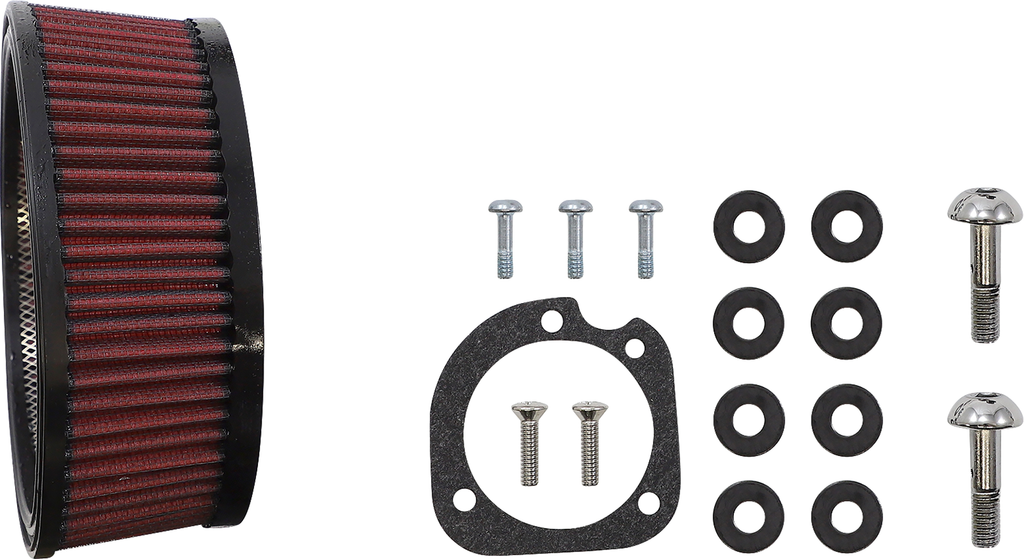 S&S CYCLE Air Stinger Stealth Air Cleaner Kit - Chrome 170-0721A - Team Dream Rides