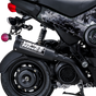 VANCE & HINES Upsweep Exhaust System - Black 48241 - Team Dream Rides