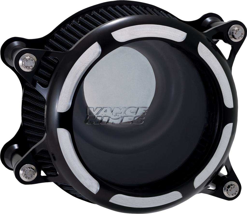 VANCE & HINES VO2 Insight Air Cleaner - Black Contrast 41095 - Team Dream Rides