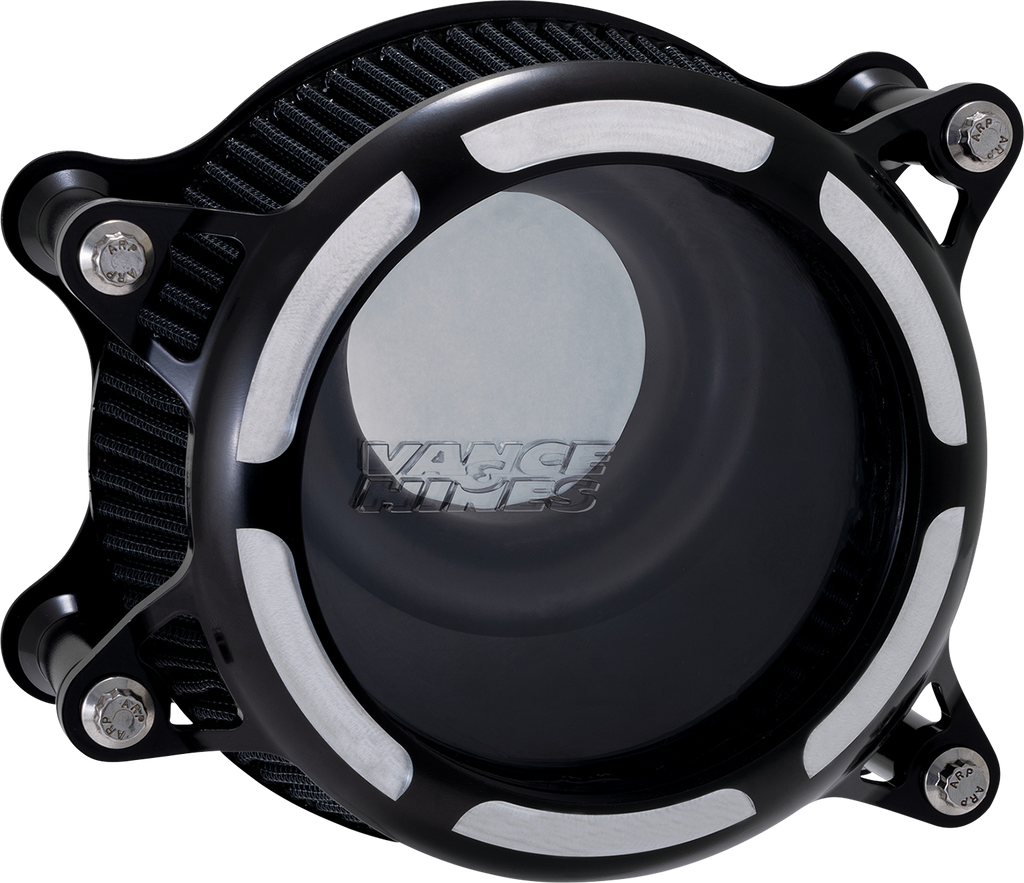 VANCE & HINES VO2 Insight Air Intake Kit - XL - Black Contrast 41091 - Team Dream Rides