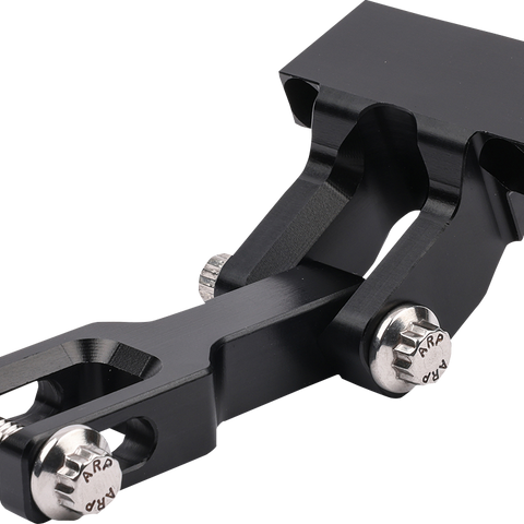 THRASHIN SUPPLY CO. OG riser gauge relocation mounting bracket - Black TSC-2216 - Team Dream Rides