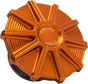 ARLEN NESS Gas Cap - Orange - 10 Gauge Vented Gas Cap - Team Dream Rides