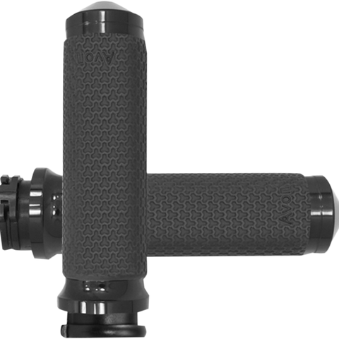 AVON GRIPS Small Anodized Memory Foam Grips Vibration Dampening Memory Foam Grips - Team Dream Rides