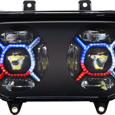 CUSTOM DYNAMICS ProGLOW* Headlight - Black - Road Glide PG-RG-B - Team Dream Rides