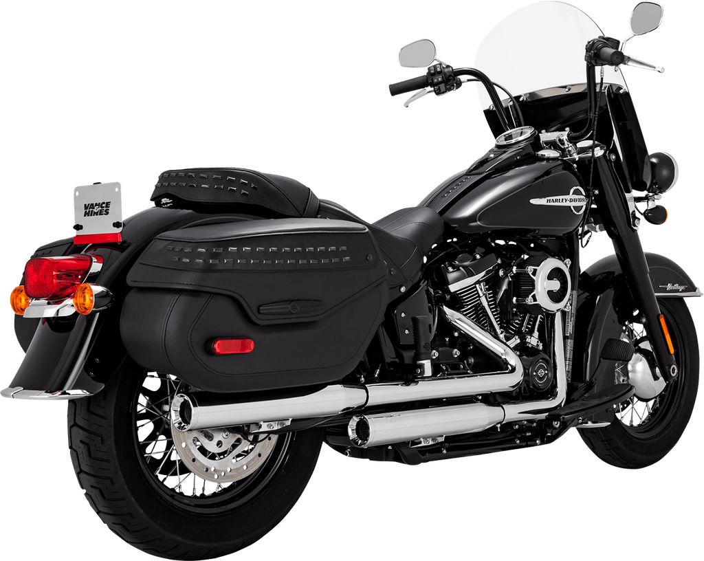 VANCE & HINES Eliminator 300 Slip-On Mufflers - Chrome 16316 - Team Dream Rides