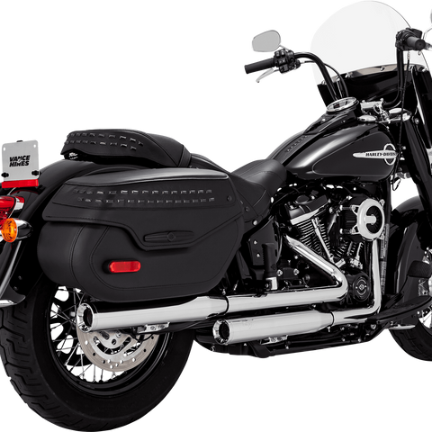 VANCE & HINES Eliminator 300 Slip-On Mufflers - Chrome 16316 - Team Dream Rides