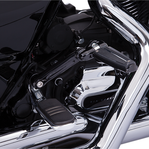 CIRO Adjustable Passenger Peg Mount - Black Passenger Peg Mounts - Team Dream Rides