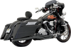 BASSANI XHAUST B1 2:1 Exhaust - Black Road Rage II B1 Power 2:1 Touring Exhaust - Team Dream Rides