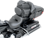 SADDLEMEN Sissy Bar Bag BR1800EXS Combination Backrest, Backseat, and Sissy Bar Bag - Team Dream Rides