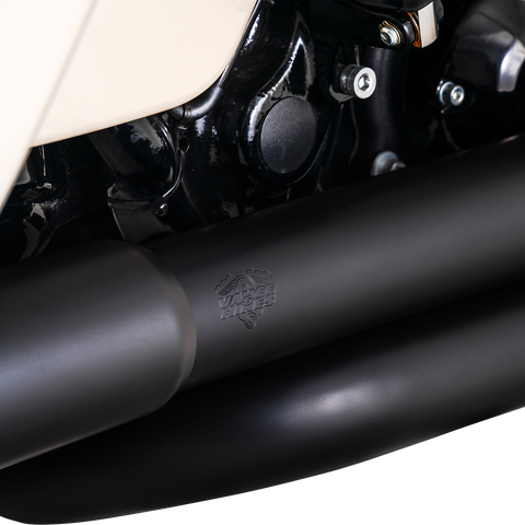 VANCE & HINES Dresser Duals Header System - Black 47351 - Team Dream Rides