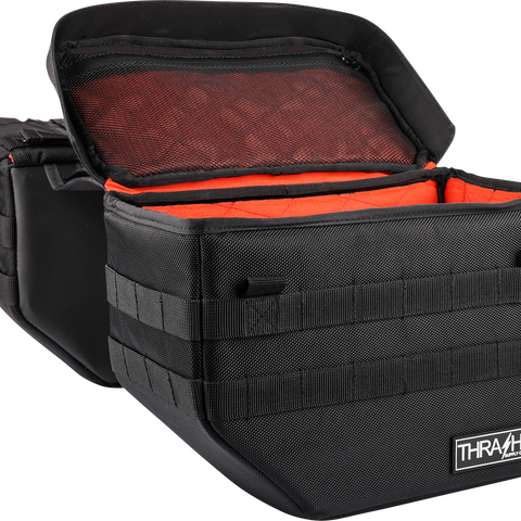 THRASHIN SUPPLY CO. Expedition Saddlebags - Black TSB-0008 - Team Dream Rides