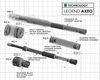 LEGEND SUSPENSION Standard AXEO Front Suspension - 49 mm - FLH '17+ 0414-0516 - Team Dream Rides